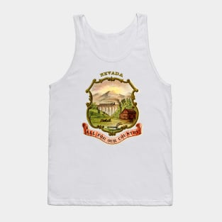 1876 Nevada Coat of Arms Tank Top